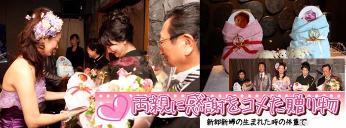 結婚式で両親を感動させたい。
